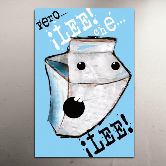 Cartel Invitemos a leer