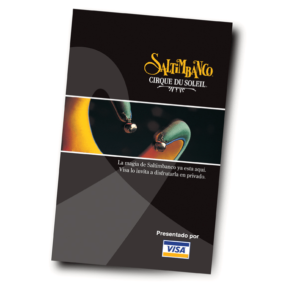 Invitación Cirque du Soleil