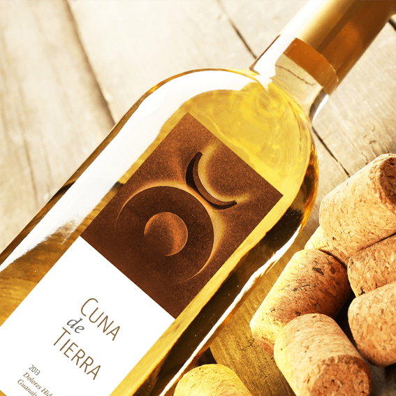 Etiqueta vino blanco